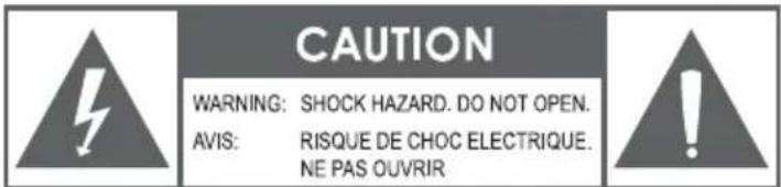Naxa NDS-1208 - WARNING - 1