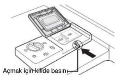 Açmak için kilide basın