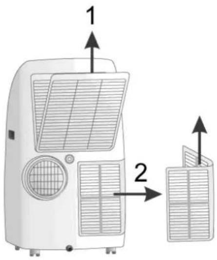 ARGO Pearl Top - Reinigung der Luftfilter - 1