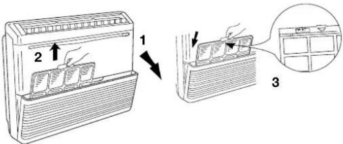ARGO FCIBS9DC - ENTFERNEN DES FILTERS - 1