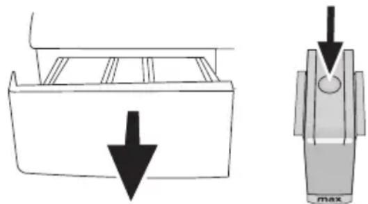 BLOMBERG WNF 8427 A - Waschmittelschublade - 1