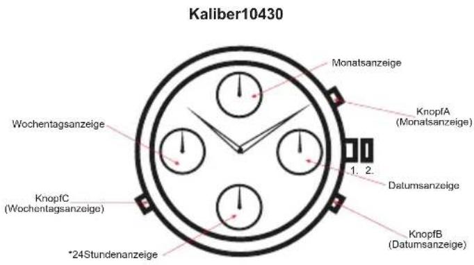 Carucci CA2176 - EinstellenderUhrzeit: - 1