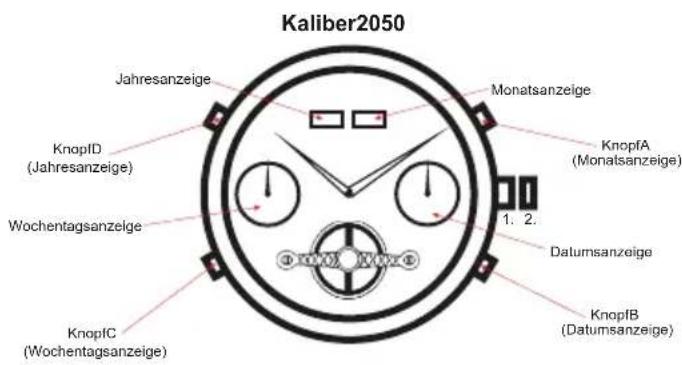 Carucci CA2163 - EinstellenderGangreserve: - 1