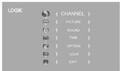 Logik L22FED13 - DTV Manual Tuning (DTV Mode) - 1