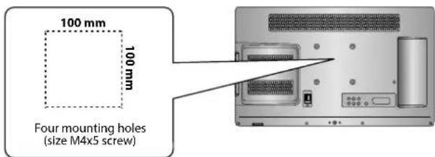 Logik L22FED13 - Mounting the TV to a Wall - 4