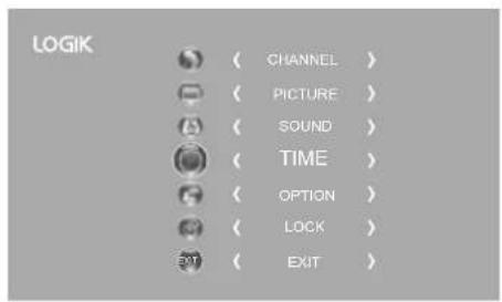 Logik L22FED13 - Time Settings - 1