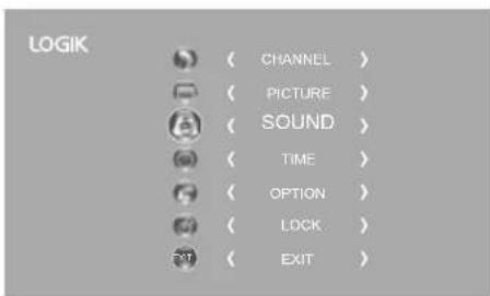 Logik L22FED13 - Sound Setting - 1