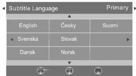 Logik L22FED13 - Subtitle Language (DTV Mode) - 4