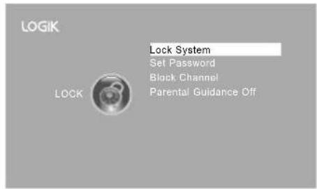 Logik L22FED13 - Set Password - 4