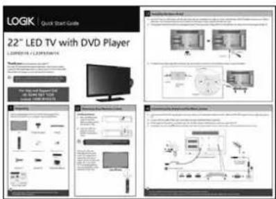 Logik L22FED13 - Unpacking the TV - 10