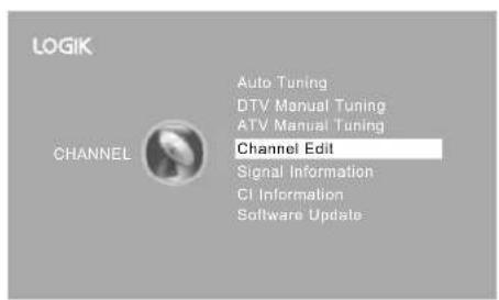 Logik L22FED13 - Channel Edit (DTV / ATV Mode) - 4