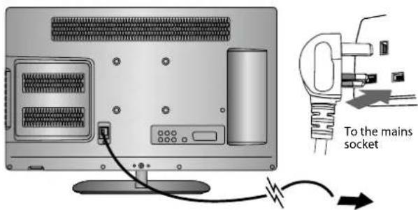 Logik L22FED13 - Turning the TV On for the First Time - 3