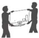 LG 65UK6500 - Lifting and moving the TV - 3