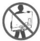 LG 65UK6500 - Lifting and moving the TV - 1