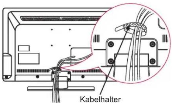 LG 37LT380H - Sauberes Verlegen der Kabel - 3