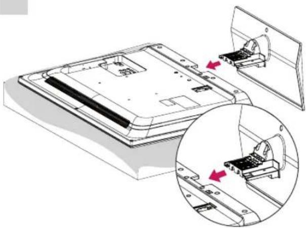 LG 37LT380H - Anbringen des Standfußes - 5