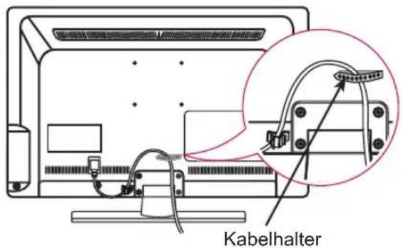 LG 37LT380H - Sauberes Verlegen der Kabel - 2