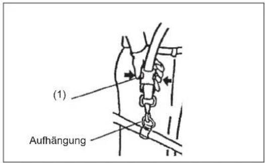 (1) Aufhängung