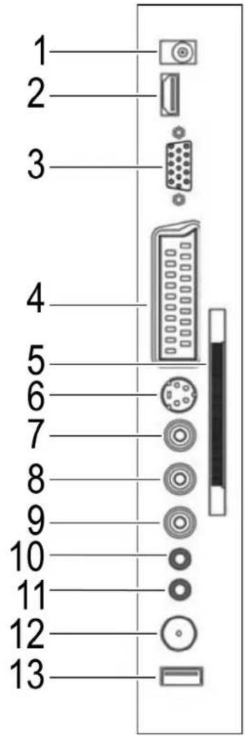 AEG CTV 4929 - SeitenSeitienta(Anisbhlüsse)(Anschlüsse) - 1