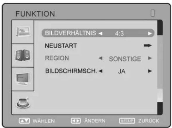 AEG CTV 4925 - BILDSCHIRM SETUPBILDSCHIRM SETUP - 3