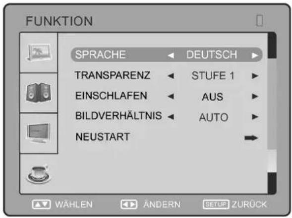 AEG CTV 4925 - BILDSCHIRM SETUPBILDSCHIRM SETUP - 2