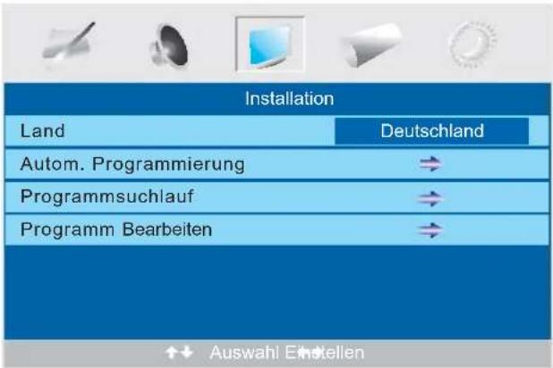AEG CTV 4891 - Installation Menü - 1
