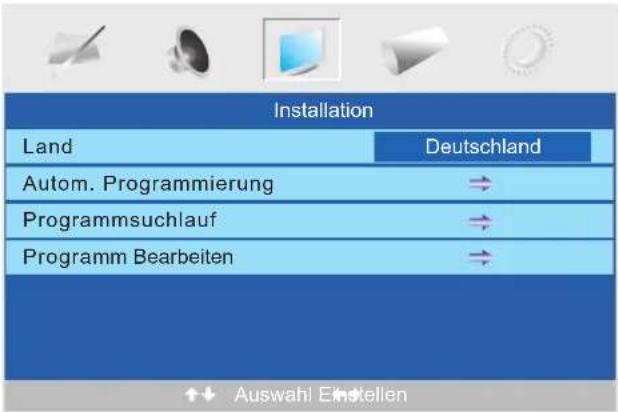 AEG CTV 4882 - Installation Menü - 1