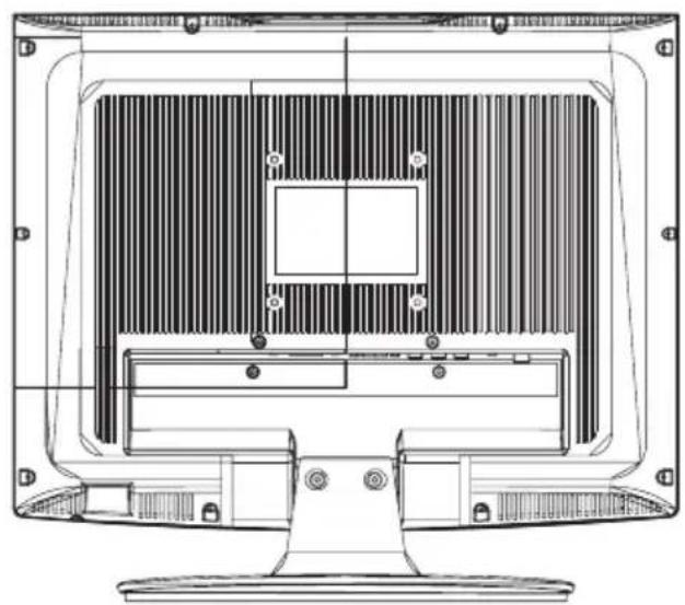 AEG CTV 4874 - RÜCKWÄRTIGES BEDIENFELD - 2