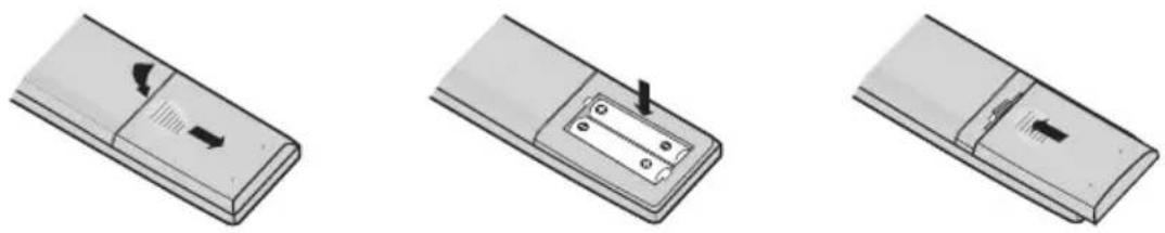 AEG CTV 4874 - BATTERIEN EINLEGEN (nicht im Lieferumfang enthalten) - 1