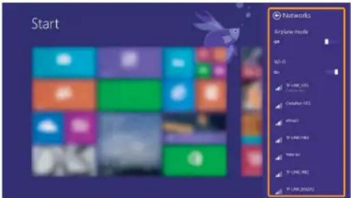LENOVO B41-30 - ■ Enabling the wireless connection - 1