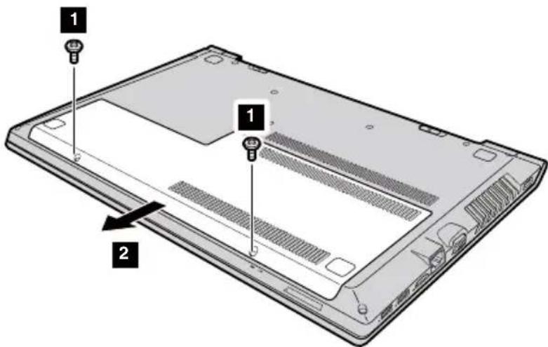 LENOVO B41-30 - Handling a hard disk drive - 1