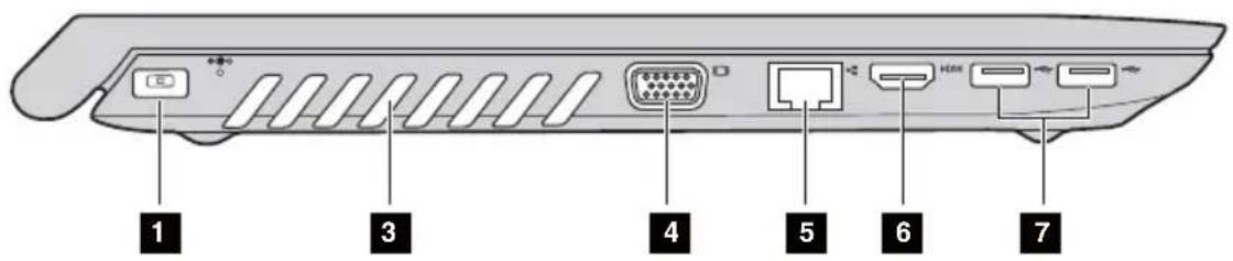 LENOVO B41-30 - Left-side view - 1