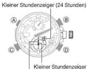 CASIO Edifice EQB-900D-1AER - Anpassen der Ausrichtung von Zeigern und Datumsanzeige - 3