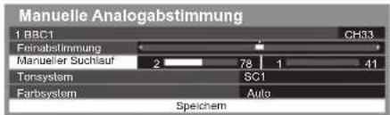PANASONIC Viera TX-L42ETS51 - [Manueller Suchlauf]: - 1