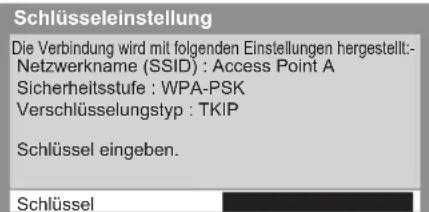 PANASONIC Viera TX-L42ETS51 - Rufen Sie den Eingabemodus für den Verschlüsselungscode auf - 1
