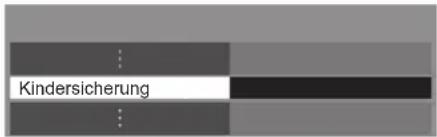 PANASONIC Viera TX-L42ETS51 - Wählen Sie [Kindersicherung] - 1