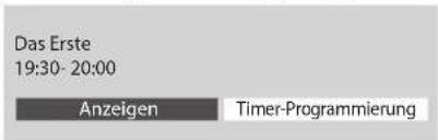 PANASONIC Viera TX-L37EW30S - ■ Bei Auswahl des aktuellen Programms - 1
