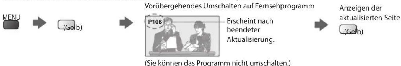 PANASONIC Viera TX-L37EW30S - Fernsehen beim Warten auf Aktualisierung - 1