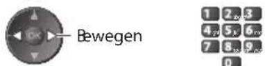 PANASONIC Viera TX-L37EW30S - Bewegen Sie den Cursor und geben Sie die Nummer ein - 1