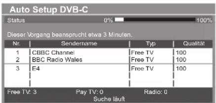 PANASONIC Viera TX-L37ETF52 - Start Auto Setup (Die Einstellungen werden automatisch vorgenommen) - 3