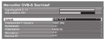 PANASONIC Viera TX-L32GT14 - Manuelles Einstellen des DVB-Programms Manueller Suchlauf - 1