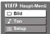 PANASONIC Viera TX-L32GT14 - Wählen Sie das gewünschte Menü. - 1
