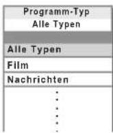 PANASONIC Viera TX-L32GT14 - ■Anzeigen einer Programmliste des gewählten Programm-Typs (DVB-Modus) - 2