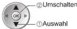PANASONIC Viera TX-L32GT14 - Manuelles Umschalten des Bildseitenverhältnisses - 4