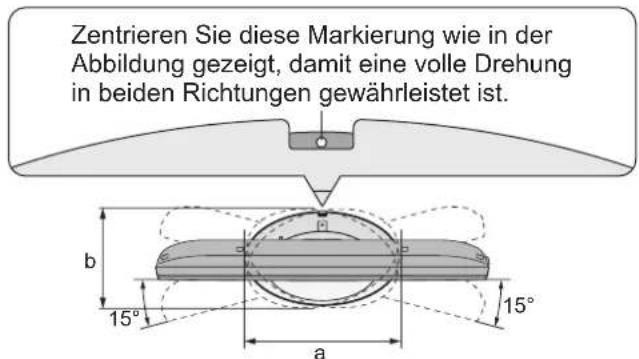 PANASONIC Viera TX-L32GT14 - Einstellen des Bildschirms auf den gewünschten Winkel - 2