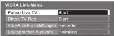 PANASONIC Viera TX-L32GF12 - Wählen Sie „Pause Live TV“, und pausieren Sie das Programm. - 1