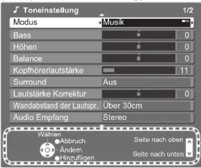 PANASONIC Viera TX-L32GF12 - ■Bildschirm-Hilfe – Anleitungsfeld - 1