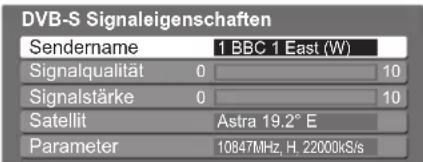PANASONIC Viera TX-L32GF12 - DVB-Signal überprüfen Signaleigenschaften - 2
