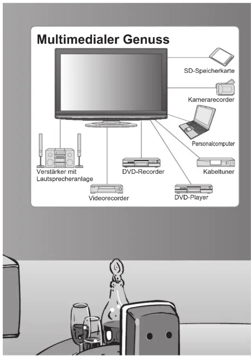 PANASONIC Viera TX-L32GF12 - Unterhaltung voll aus - 1