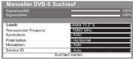 PANASONIC Viera TX-L32ETN53 - Stellen Sie den Satelliten ein - 1